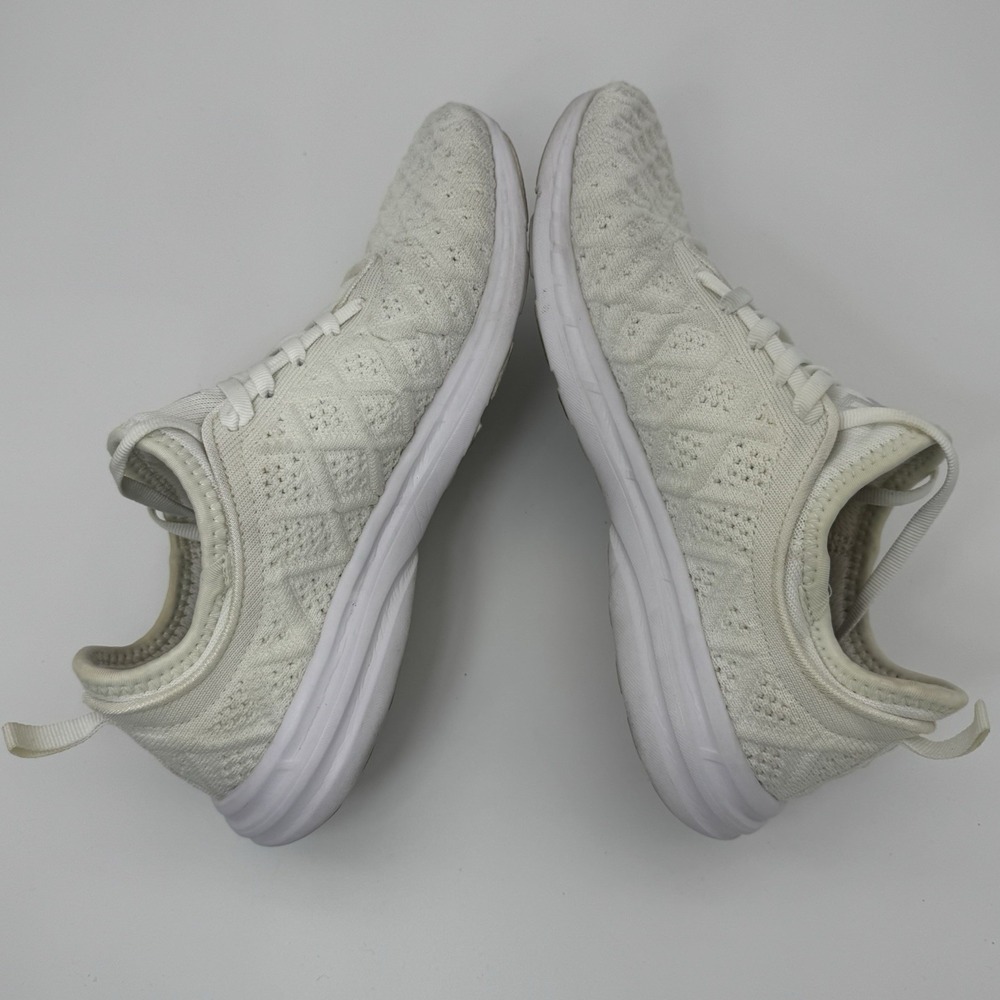 APL Unisex 3D StretchTechloom Phantom Sneaker White Cream US size Women 8.5 Men7 - Picture 6 of 11